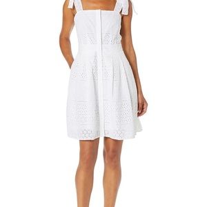 Beautiful white eyelet dress